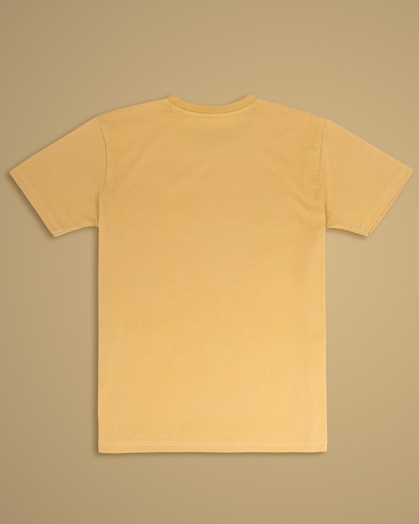 Beige Regular Fit T-shirt [SUPIMA]