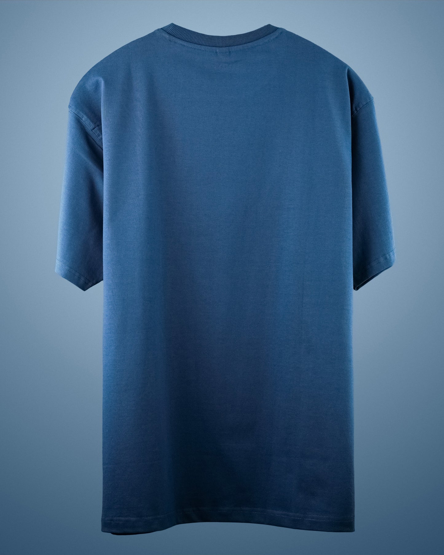 Ocean Blue Oversized Fit T-shirt