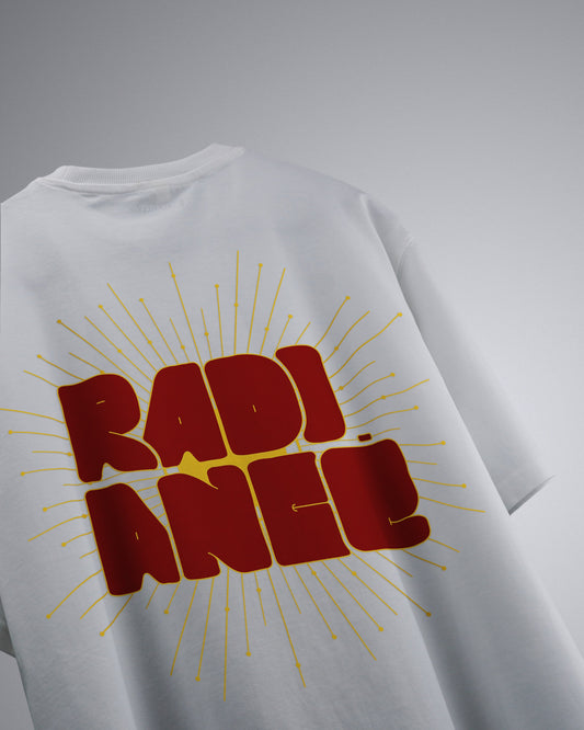 White Radiance Printed T-shirt