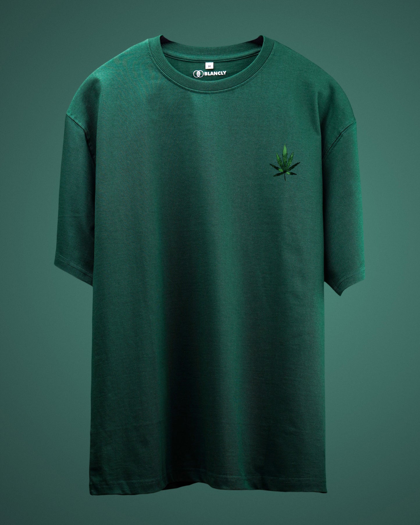 Green Stoned Printed T-shirt