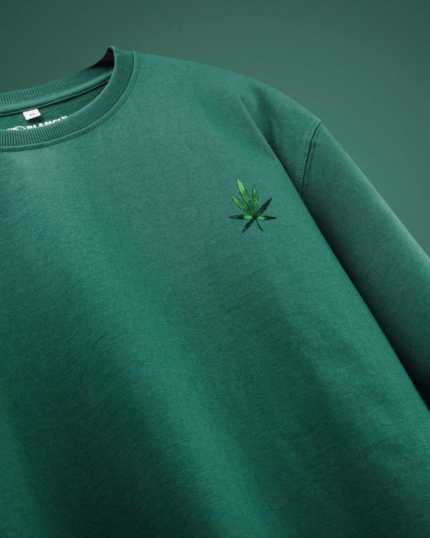 Green Stoned Printed T-shirt